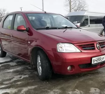 Купить Renault Logan 1600 см3 МКПП (84 л.с.) Бензин инжектор в Кропоткин: цвет вишня Седан 2009 года по цене 328000 рублей, объявление №3287 на сайте Авторынок23