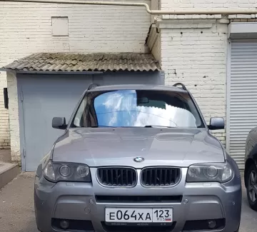 Купить BMW X3 3000 см3 АКПП (231 л.с.) Бензин инжектор в Краснодар : цвет Серый Кроссовер 2006 года по цене 395000 рублей, объявление №19158 на сайте Авторынок23