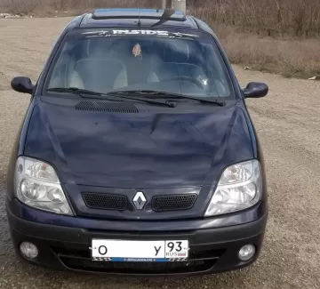 Купить Renault Scenic 1900 см3 МКПП (98 л.с.) Дизель турбонаддув в Кропоткин: цвет черный Минивэн 2000 года по цене 249000 рублей, объявление №3714 на сайте Авторынок23