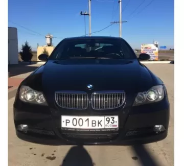 Купить BMW 3 серия 2500 см3 АКПП (218 л.с.) Бензин инжектор в Славянск-на-Кубани: цвет черный Седан 2008 года по цене 715000 рублей, объявление №13574 на сайте Авторынок23