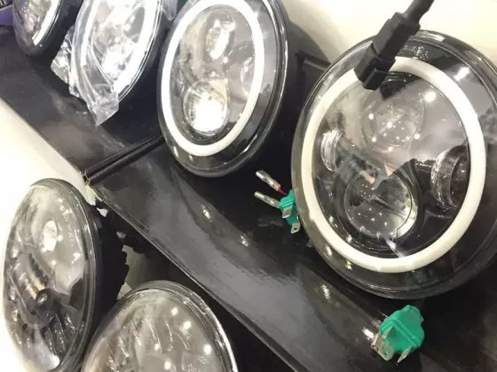 Светодиодные LED фары балки автолампы автосвет магазин FONARILED