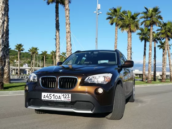 Купить BMW X1 2000 см3 АКПП (150 л.с.) Бензиновый в Сочи: цвет коричневый Кроссовер 2012 года по цене 950000 рублей, объявление №5436 на сайте Авторынок23