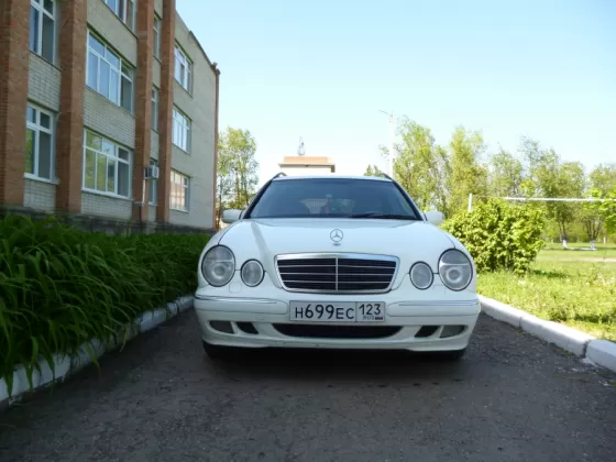 Купить Mercedes-Benz E 2000 см3 АКПП (143 л.с.) Дизель в Тихорецк: цвет белый Универсал 2002 года по цене 350000 рублей, объявление №2907 на сайте Авторынок23