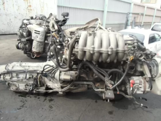 Контрактный двигатель с акпп Nissan RB20E Краснодар