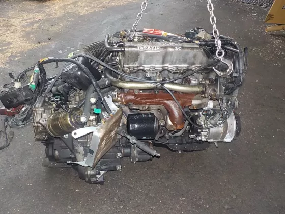 Контрактный двигатель с акпп Toyota 2C Краснодар