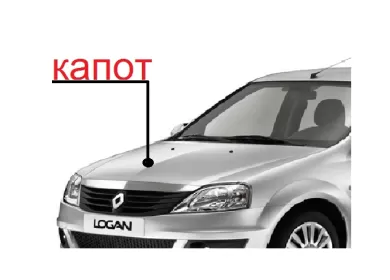 Капот Renault Logan в цвет кузова Краснодар