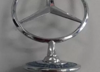 Эмблема на капот Mercedes-Benz W140 под оригинал прицел в Краснодаре Краснодар