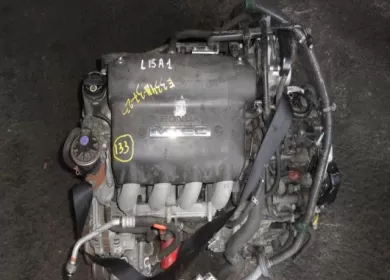 Двигатель L15A (ДВС) VTEC б/у Honda Fit, GD4, GD3, GD2, GD1 контрактный Краснодар