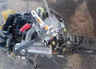 Контрактный двигатель в сборе с акпп 2JZ-GE Toyota Краснодар