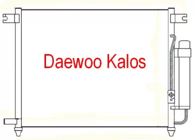 Радиатор кондиционера DAEWOO KALOS 1.4 Краснодар